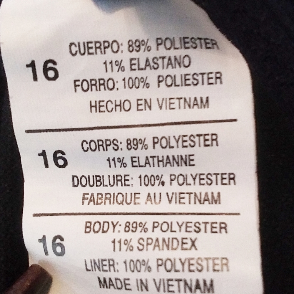 Nautica Navy Blue Anchor One Piece Strappy Back Swimsuit Beach Nautical Resort - Picture 4 of 5